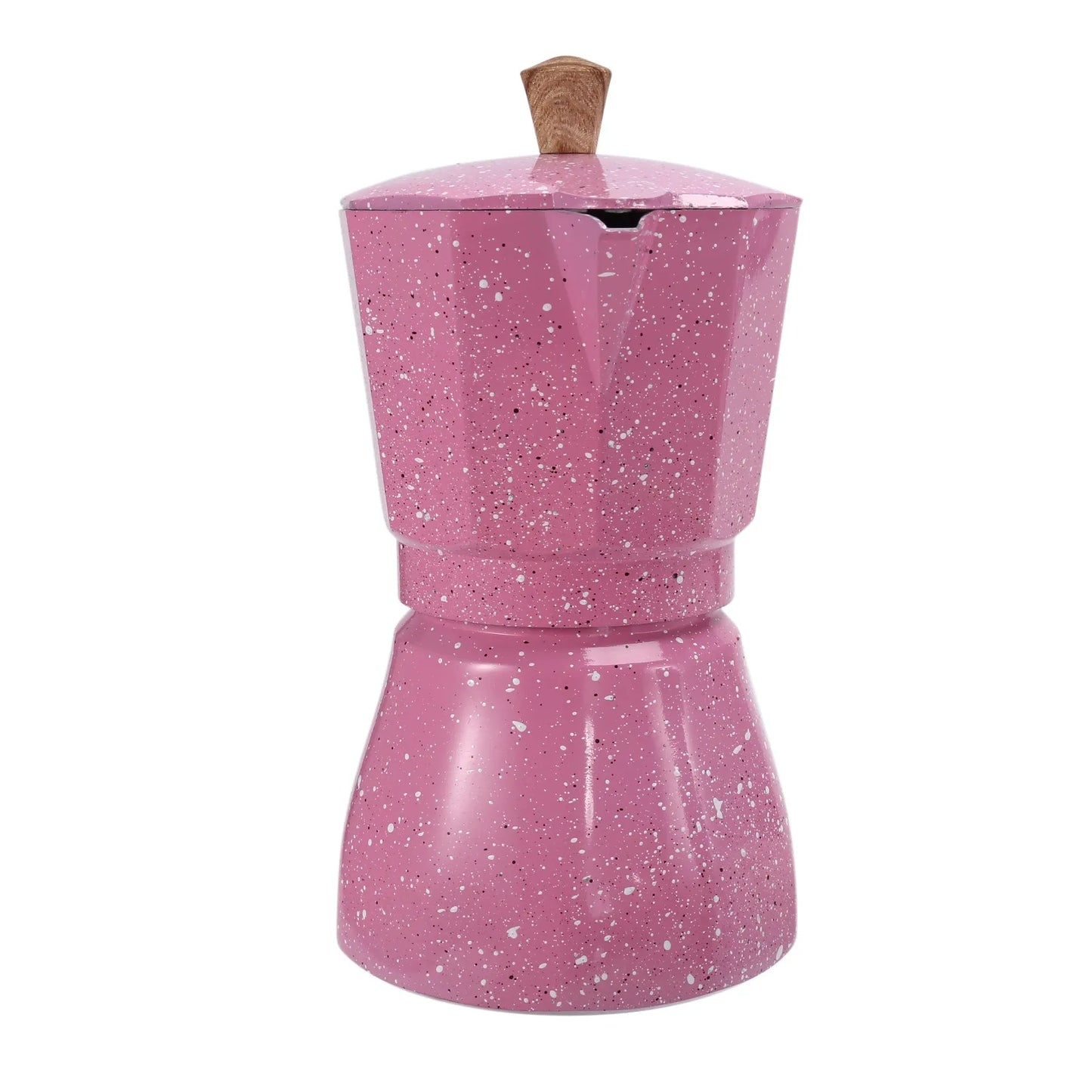 Latte Mocha Coffee Maker Italian Moka Espresso Cafeteira Percolator Pot Stovetop Coffee Maker 300Ml Pink