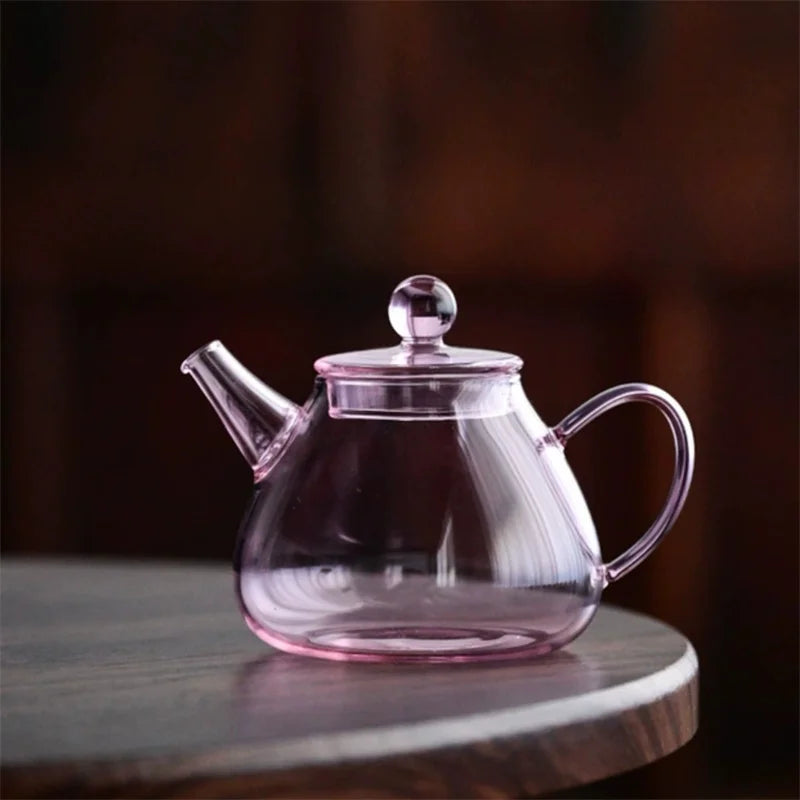 Pink Heat Resistant Tea Kettle