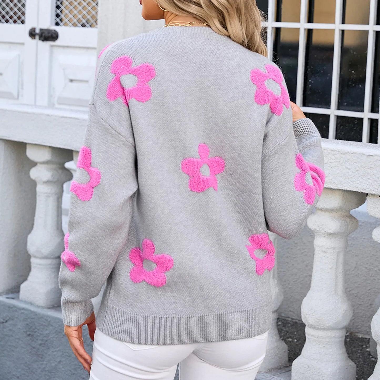 Fashion Knitted Pullovers New Arrivals Womans Clothing All-Match Sweaters For Women Blusa De Frio Feminina