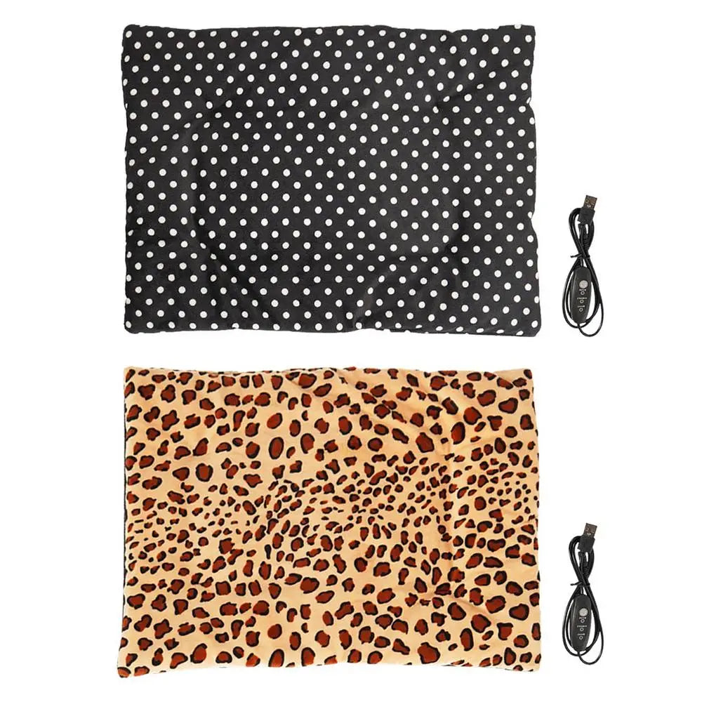 USB Pet Electric Blanket 3 Warming Heating Pad Waterproof Washable