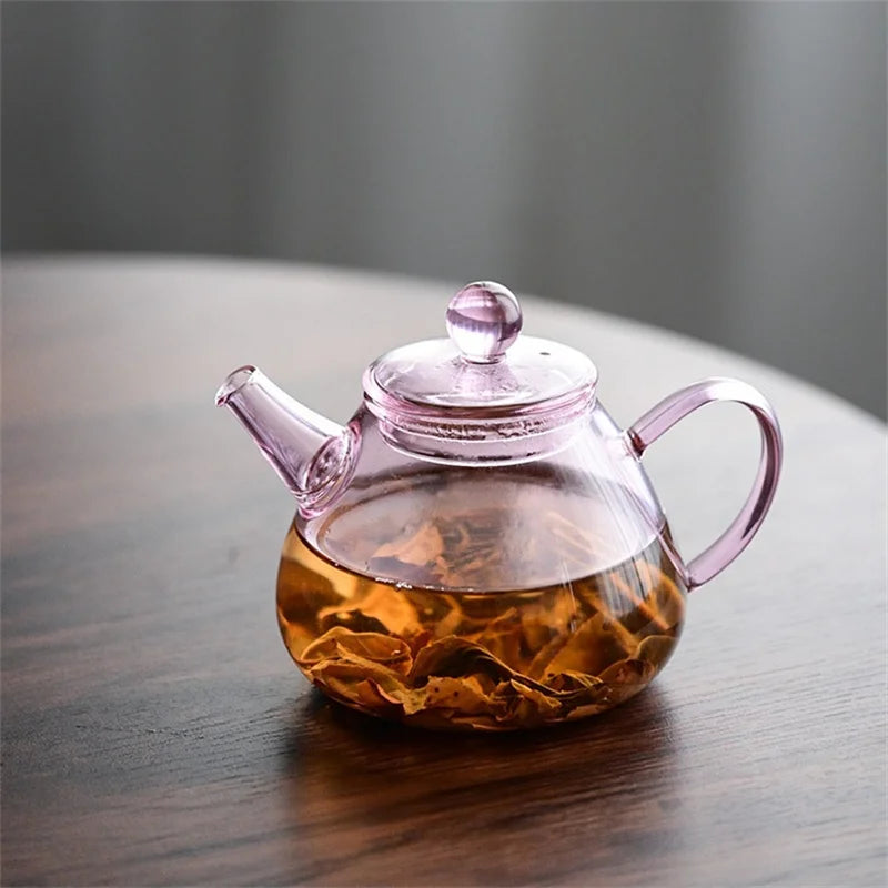 Pink Heat Resistant Tea Kettle