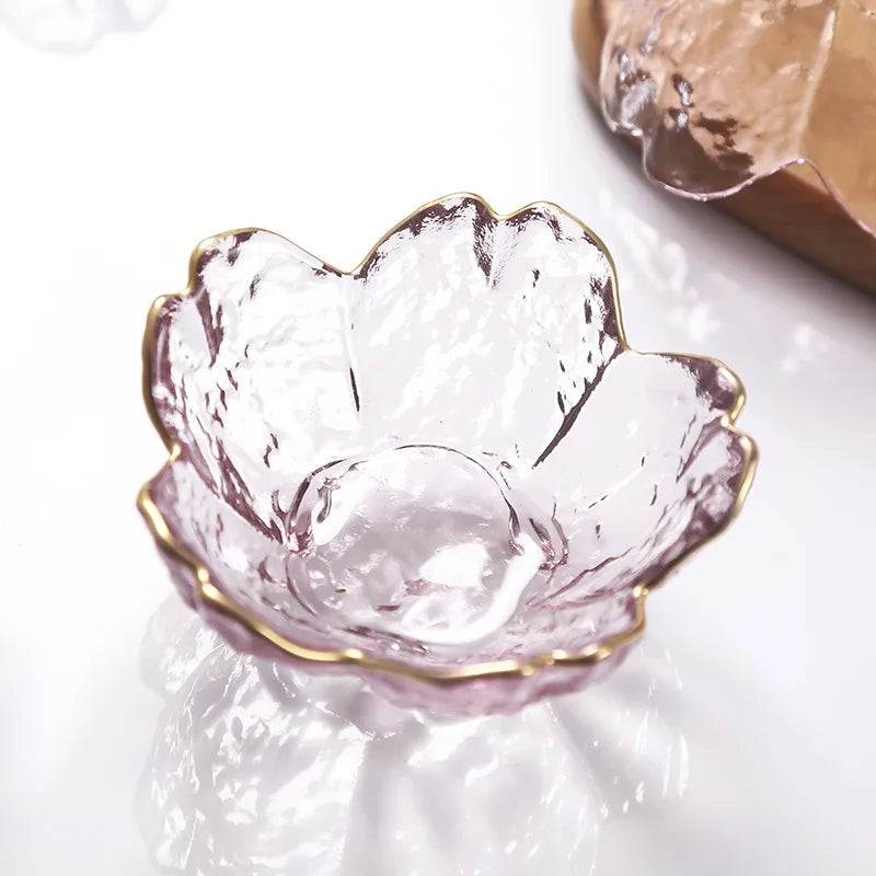 Sakura Pink Flower Sauce Dishes - 2 piece set