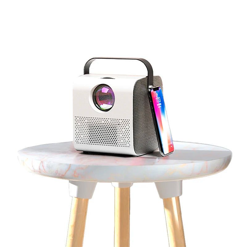 HD Portable Mini Projector - Global Cinema Home Theater and Outdoor Camping Beamer 1080P