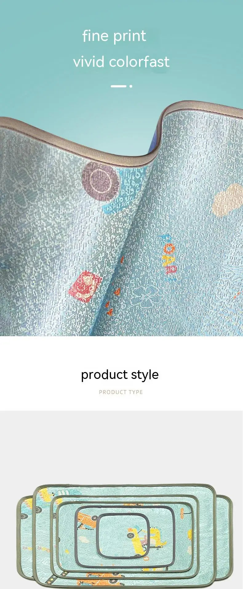 Pet Cooling Summer Mat Dog Breathable Bite Resistant Blanket Cat Ice Silk Fabric Cool Sleeping Mat Sofa Dog Car Mat Dog Bed