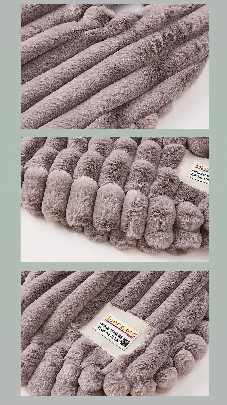 Soft Plush Large Capacity Tote Bag