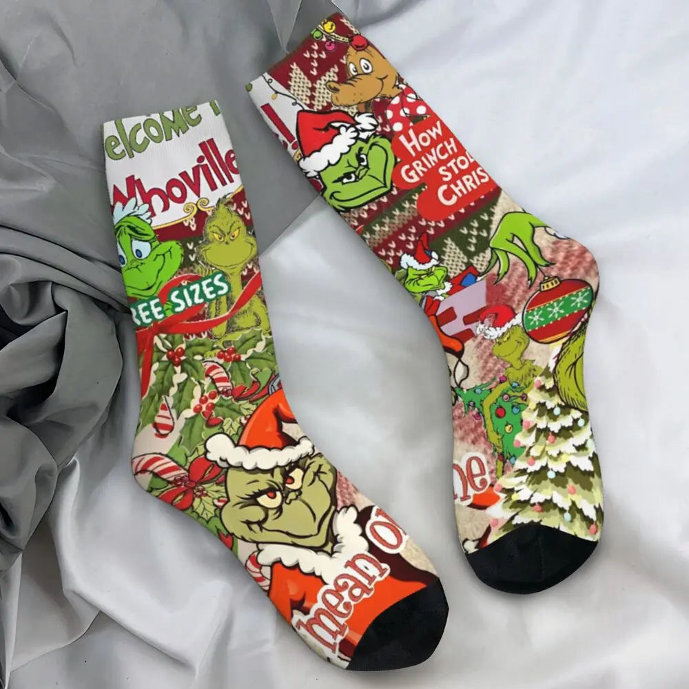 Christmas Men's Grinch Socks