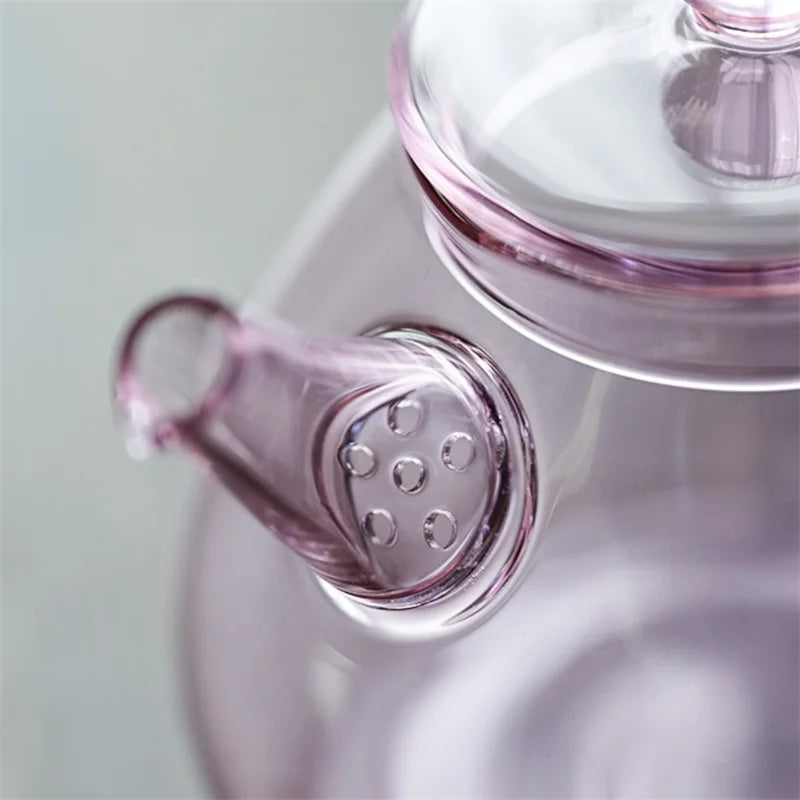 Pink Heat Resistant Tea Kettle