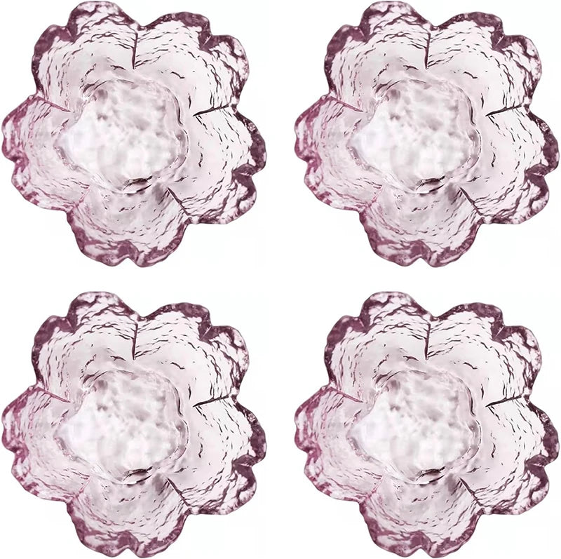 Sakura Pink Flower Sauce Dishes - 2 piece set