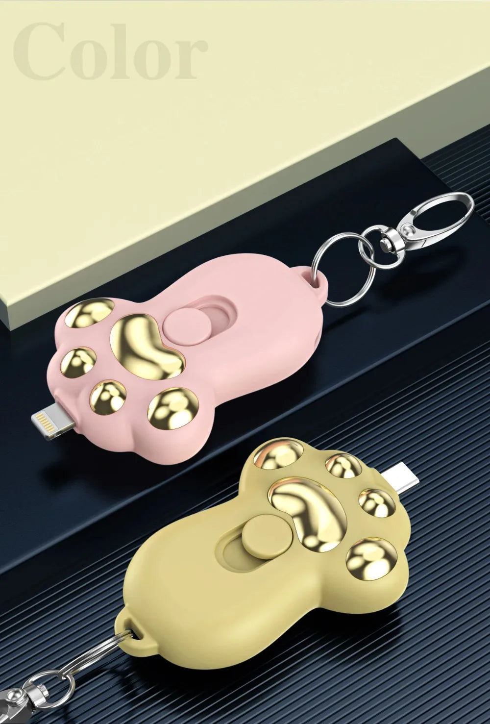 Portable Pocket Charger 2000mAh Power Banks Portable Charger Key Chain Emergency Power Bank for iPhone or Android