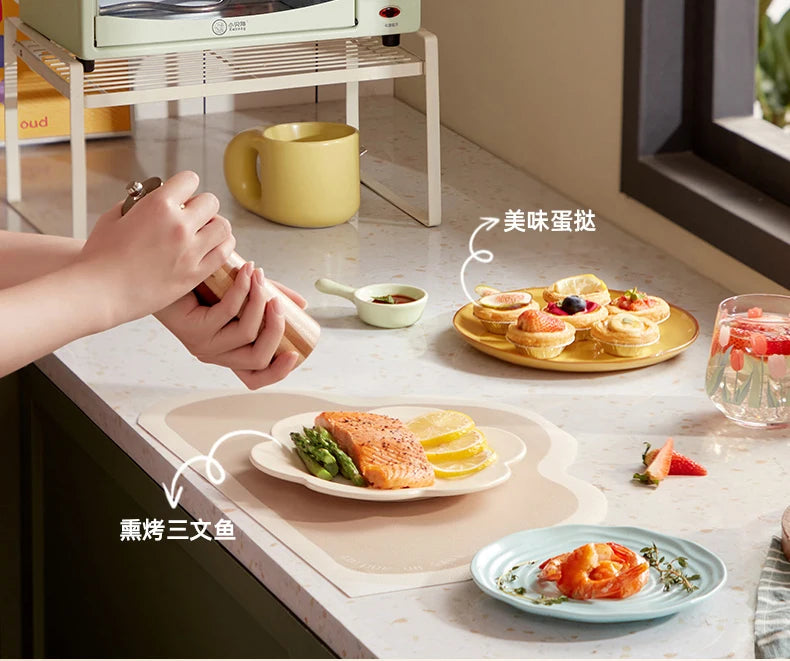 Mini Electric Oven (12L), Compact Baking Oven for Home Use, SpaceSaving Toaster, Quick Heat Oven, Countertop Baking Appliance,
