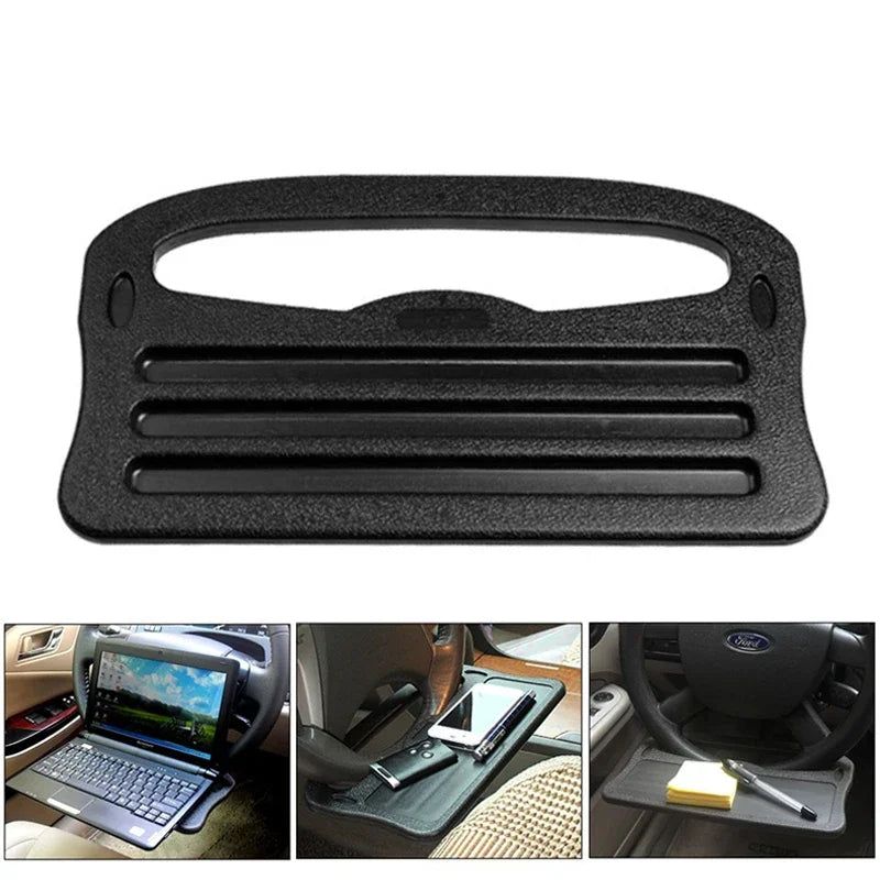 Car Desk Mount Stand Eat Work Car Steering Wheel Dining Table BracketDrink Food Coffee PortableTray Board