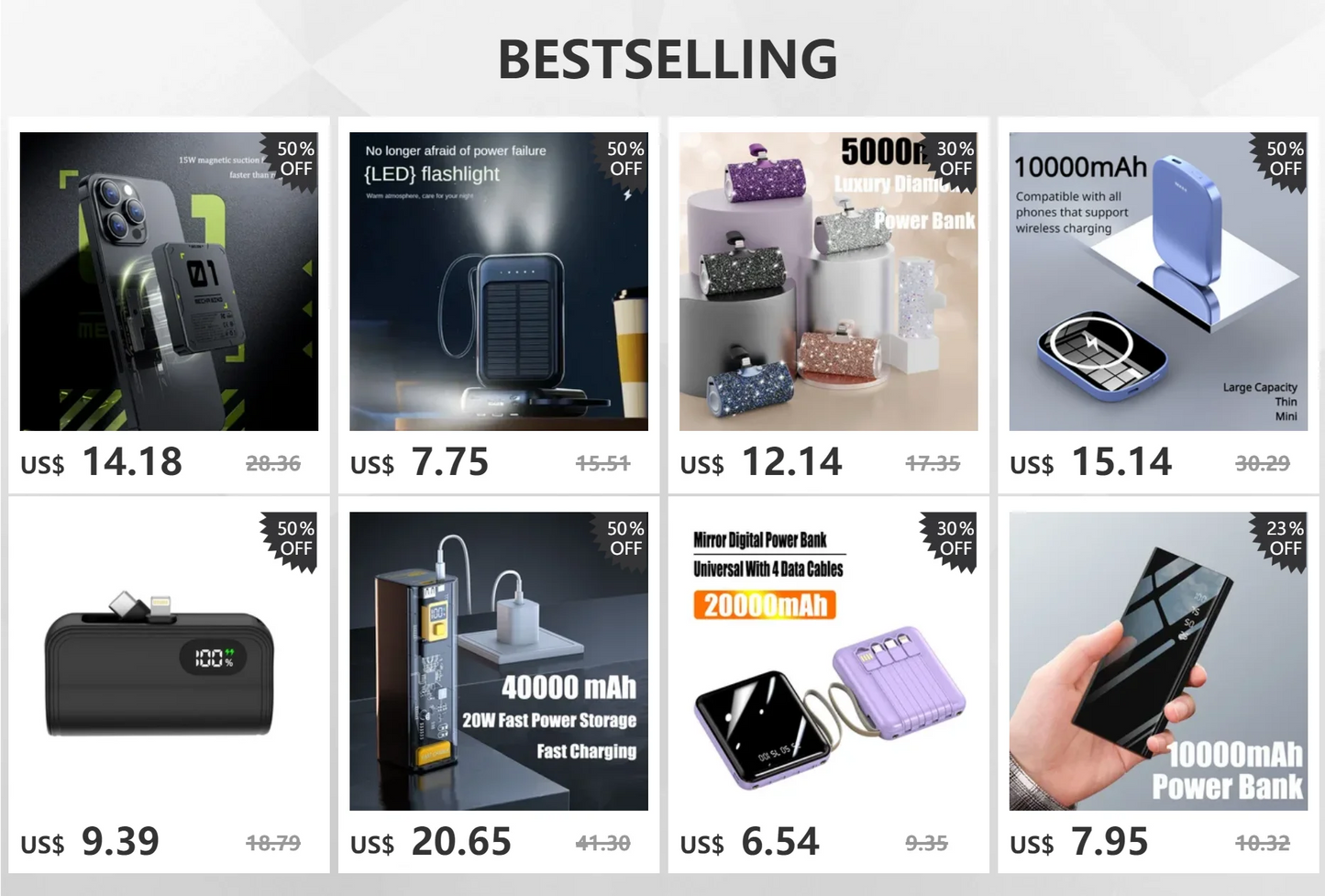 Portable Pocket Charger 2000mAh Power Banks Portable Charger Key Chain Emergency Power Bank for iPhone or Android