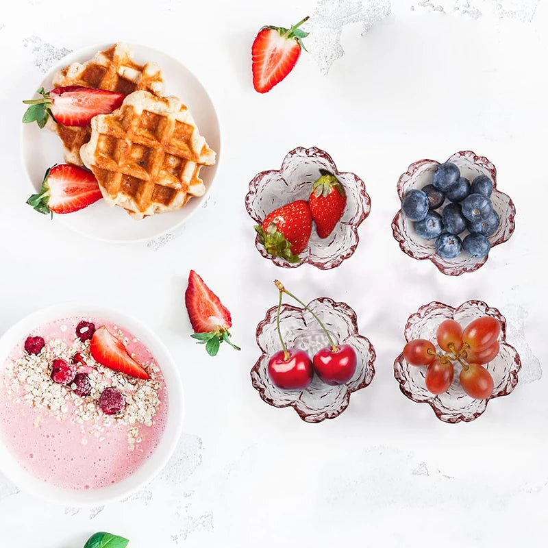 Sakura Pink Flower Sauce Dishes - 2 piece set