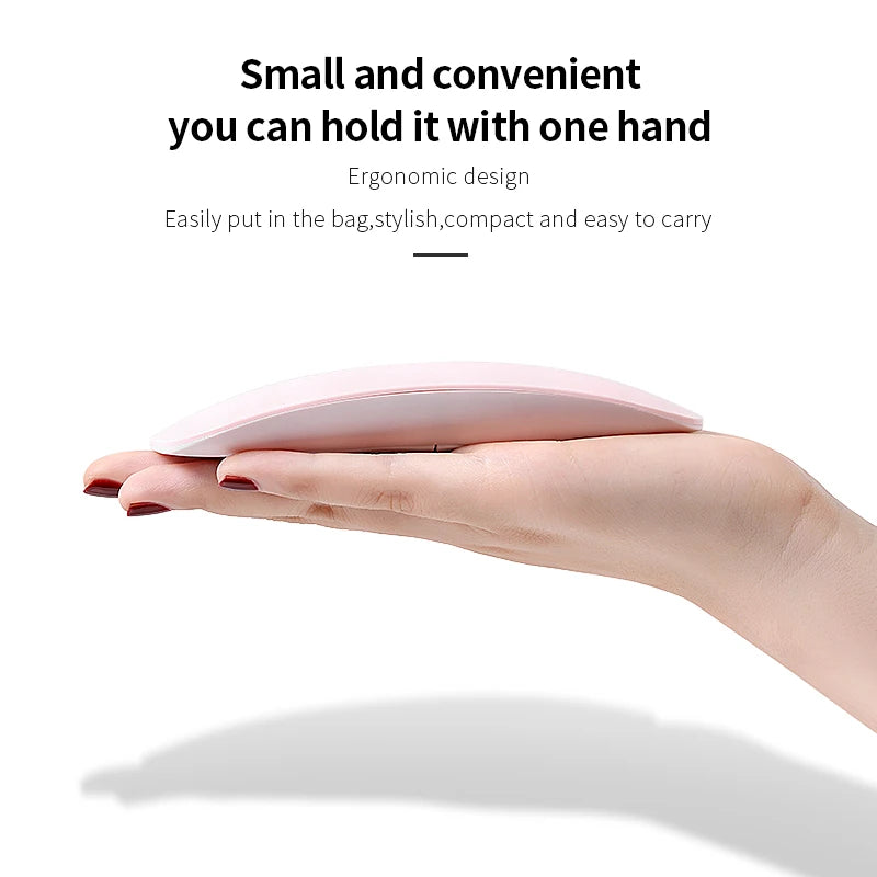 6W Mini Nail Lamp UV LED Gel Polish Cured Pink White Nail Dryer Machine Portable USB Cable Home Nails Dry Tool for Gel Varnish