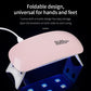 6W Mini Nail Lamp UV LED Gel Polish Cured Pink White Nail Dryer Machine Portable USB Cable Home Nails Dry Tool for Gel Varnish