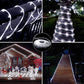 Outdoor Led Festoon Fairy Tube Rope String Lights Street Garland For Garden Yard New Year 2023 Christmas Decoration 5m 10m 15m