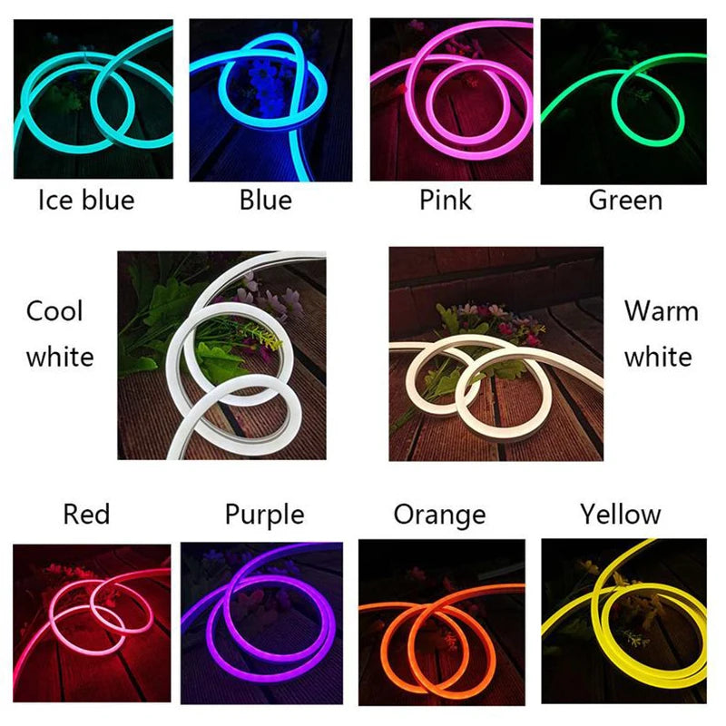 Angel and Demon in Love Heart Neon Sign
