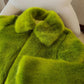 Feeling Grinchy Soft Faux Fur Coat