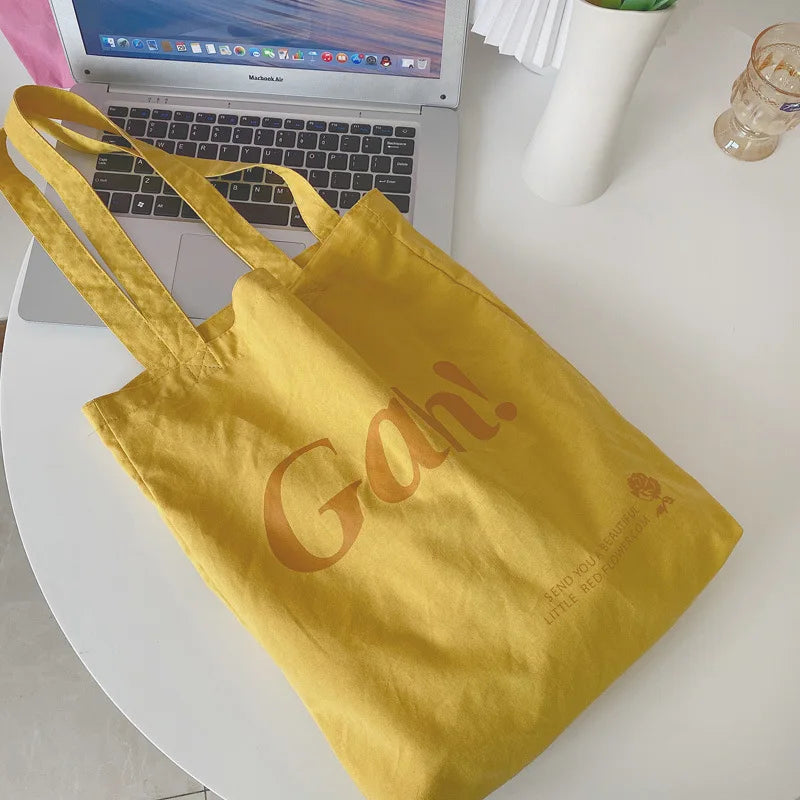 Rose Pink Women Canvas Shoulder Bag Eco Reusable Ladies Daily Shopping Bags Thin Cloth Female Girls Summer Beach Tote Handbags
