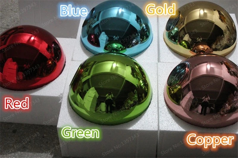 Wonderland LED Chandelier Ball Light Pendant Lamp Glass Ball Light Luster Modern Copper Sliver Shade Mirror Christmas