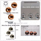 Wonderland LED Chandelier Ball Light Pendant Lamp Glass Ball Light Luster Modern Copper Sliver Shade Mirror Christmas