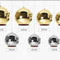 Wonderland LED Chandelier Ball Light Pendant Lamp Glass Ball Light Luster Modern Copper Sliver Shade Mirror Christmas