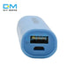 USB Mobile Power Bank Battery Charger Case DIY Box for cell phone for 18650 batteries Candy Color DC 5V