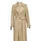 Loose Double Breasted Long Trench Coat Women