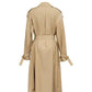 Loose Double Breasted Long Trench Coat Women