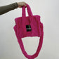 Faux Fur Ladies Tote Bag