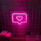Love Neon Lights For Wall Art Sign LED Neon Strip Lights Wedding Decoration Garden Home Bedroom Party Wall Decor Neon Lamps