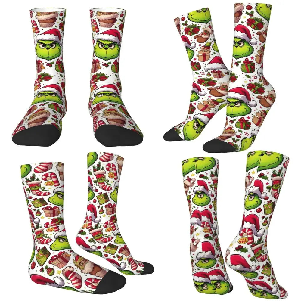 Christmas Men's Grinch Socks
