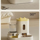 Pet Automatic Feeder Convenient Water Dispenser Cat and Dog Food Elevated Bowl with Fountain Large Capacity Drinker Accessories