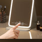 LED Standing Student Household Smart Makeup Mirror with Light