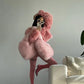 Fluffy Love Heart Shoulder Bag / Tote