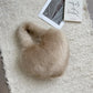 Fluffy Love Heart Shoulder Bag / Tote