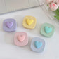 Heart Contact Lens Case with Mirror Mini Lovely Eyes Care Contact Lens Container Box Travel Kits Eyewear Accessories Organizer