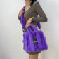Faux Fur Ladies Tote Bag