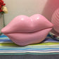 Pink Red Mouth Shape Lips Telephone Multi-Functional Cute Desk Landline Phone Home Office Decoration Set Stylish Household  DIY