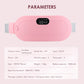 Electric Heating Pad Women Vibrator Period Pain Relief Device Menstrual Cramp Massager Blood Circulation Abdominal Belt Warmer