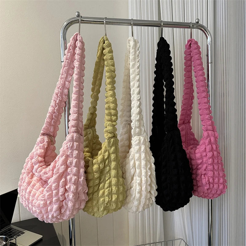 Quilted Crossbody Bag Underarm Bag Tote Bag