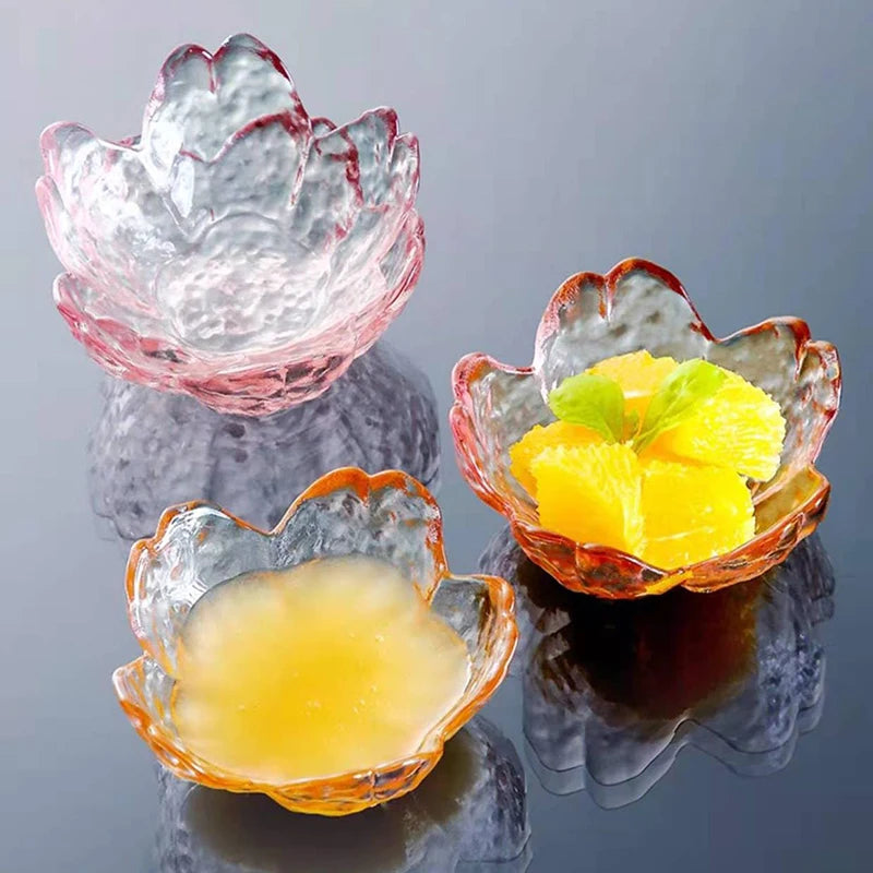 Sakura Pink Flower Sauce Dishes - 2 piece set