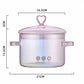 Love Binaural Pan Noodle Pink Open Fire Soup Cute Glass Cooking Pot High-value Borosilicate Instant Heat-resistant High