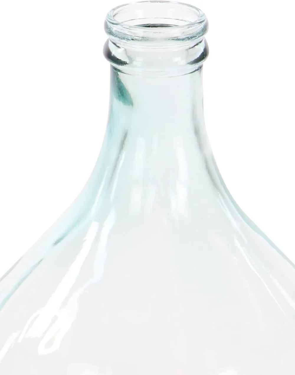 Deco 79 Recycled Glass Handmade Decorative Vase Spanish Bottle Centerpiece Vase, Flower Vase for Home 11" x 11" x 17"