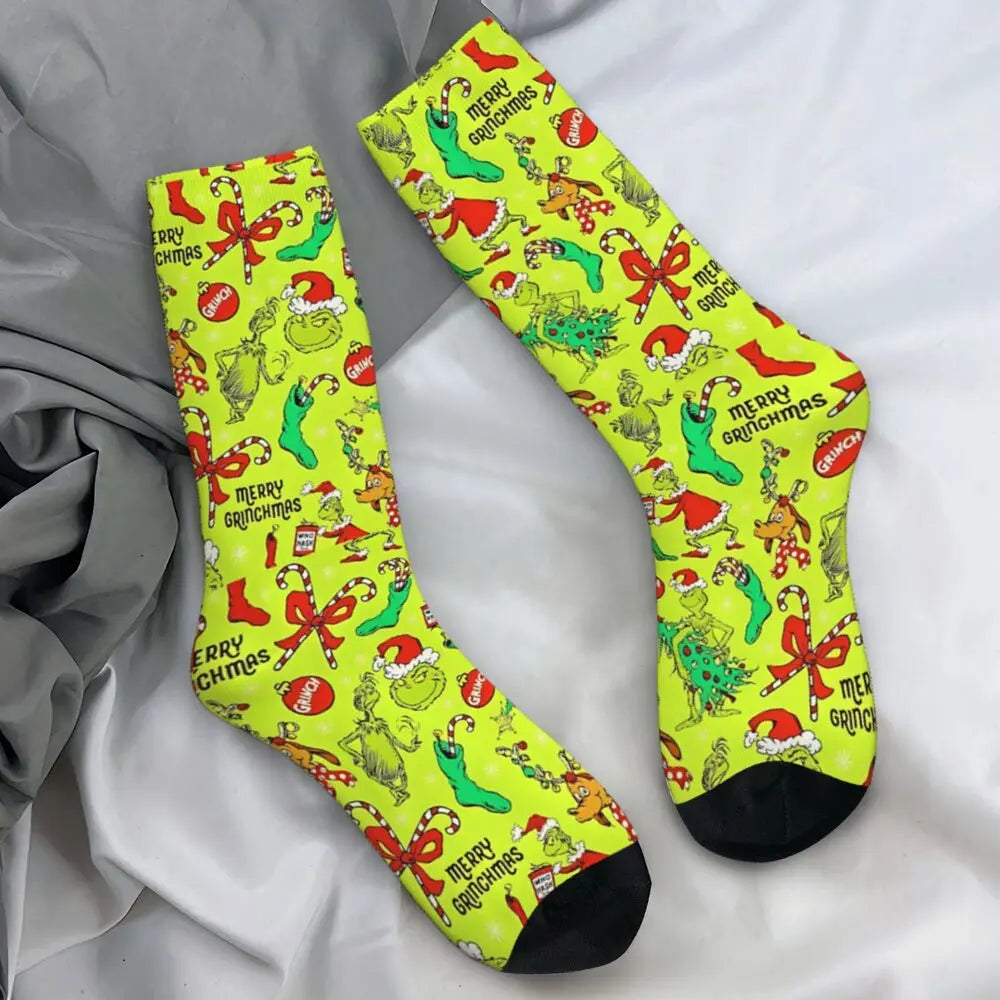 Christmas Men's Grinch Socks