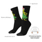 Novelty Christmas-S-Green-S-Grinching Socks Men's Women's Fashion Socks Spring Summer Autumn Winter Middle Tube Socks Gift