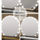 Vanity Mirror with Lights, 20" LED Hollywood Lighted Makeup Mirror with 12 Light Bulbs, Smart Touch and 3 Color Modes For Her