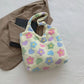 Soft Plush Shoulder Bags Casual Large Capacity Furry Top-Handle Bag Handbags Women Girls