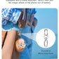 Portable Pocket Charger 2000mAh Power Banks Portable Charger Key Chain Emergency Power Bank for iPhone or Android