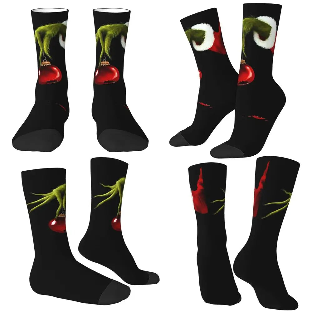 Christmas Men's Grinch Socks
